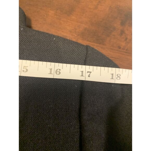 J. Crew Regent Blazer 14 Black Wool Single-Button Lined Jacket - Picture 6 of 10